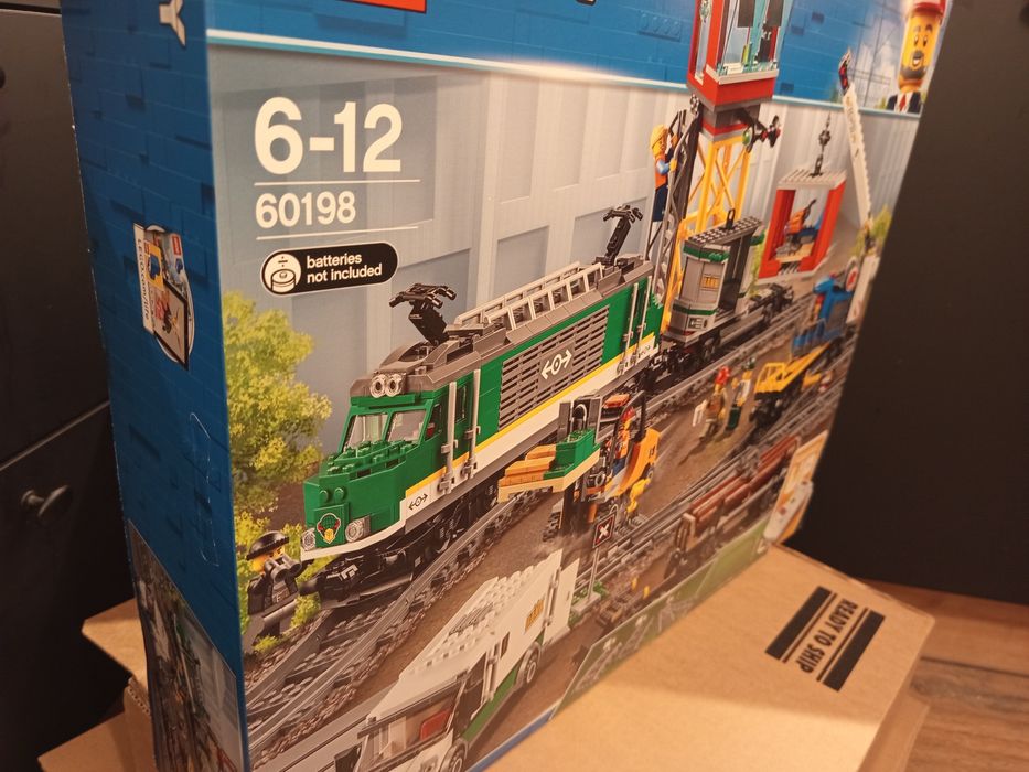 LEGO 60198 City Pociąg towarowy / nowe