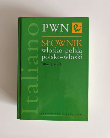 Słownik włosko-polski PWN Elżbieta Jamrozik