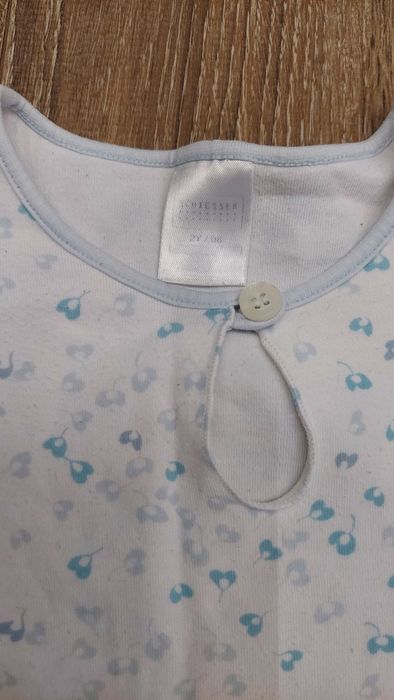 Koszula nocna w serca serduszka Schiesser rozm. 98 2 lata