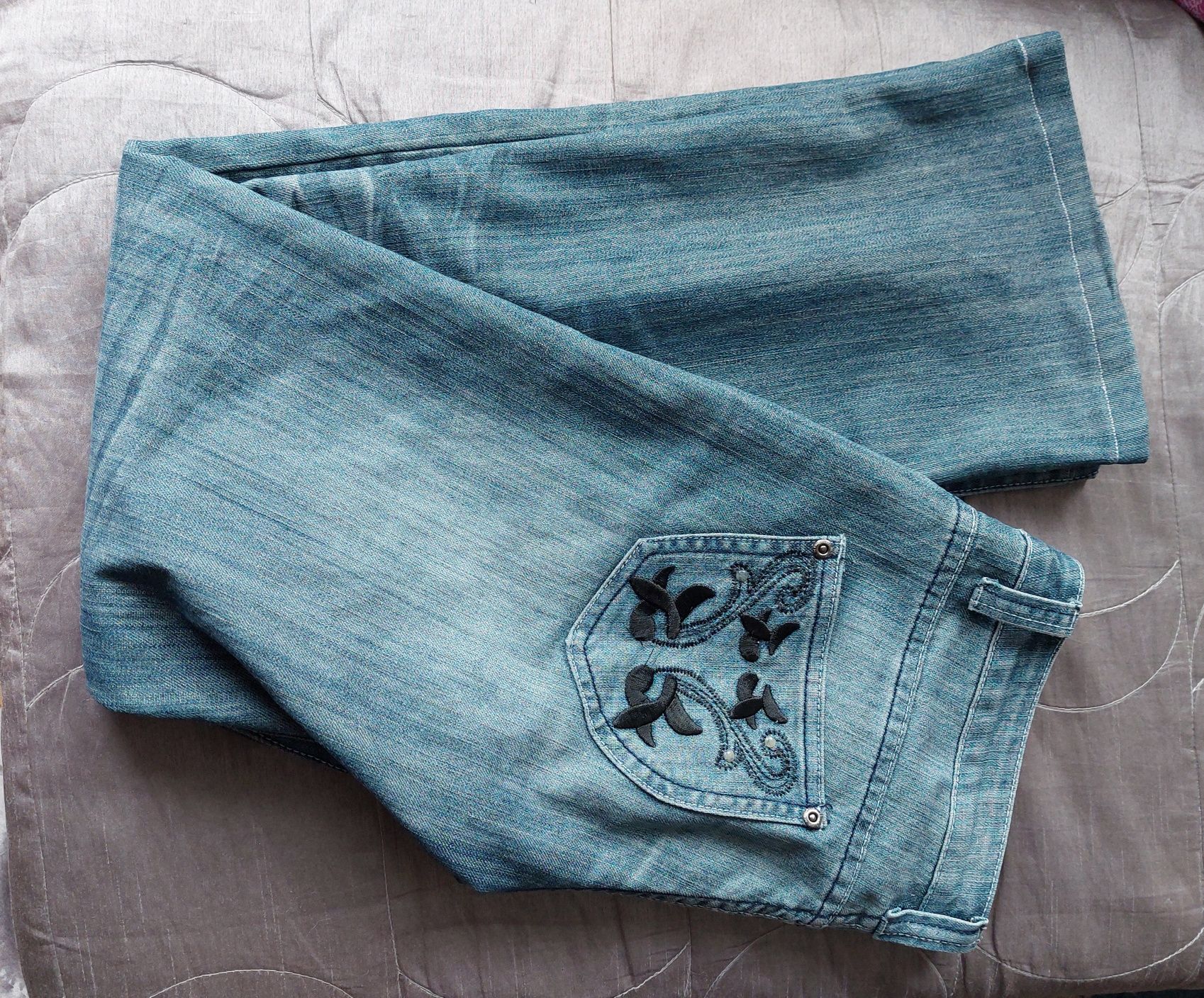 Spodnie dzwony Basic Denim r. M/38