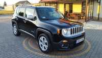 Jeep Renegade LIMITED * 1.4 Benzyna 140 KM * Skóra * Climatronic * Navi * 2015 rok