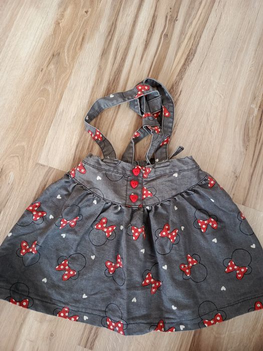 Spódniczka na szelkach Minnie Disney 116