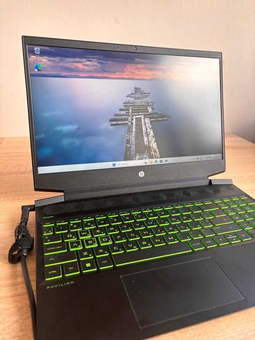 Laptop HP Pavilion Gaming 15, Ryzen 5600h, RTX 3050ti, 512 SSD