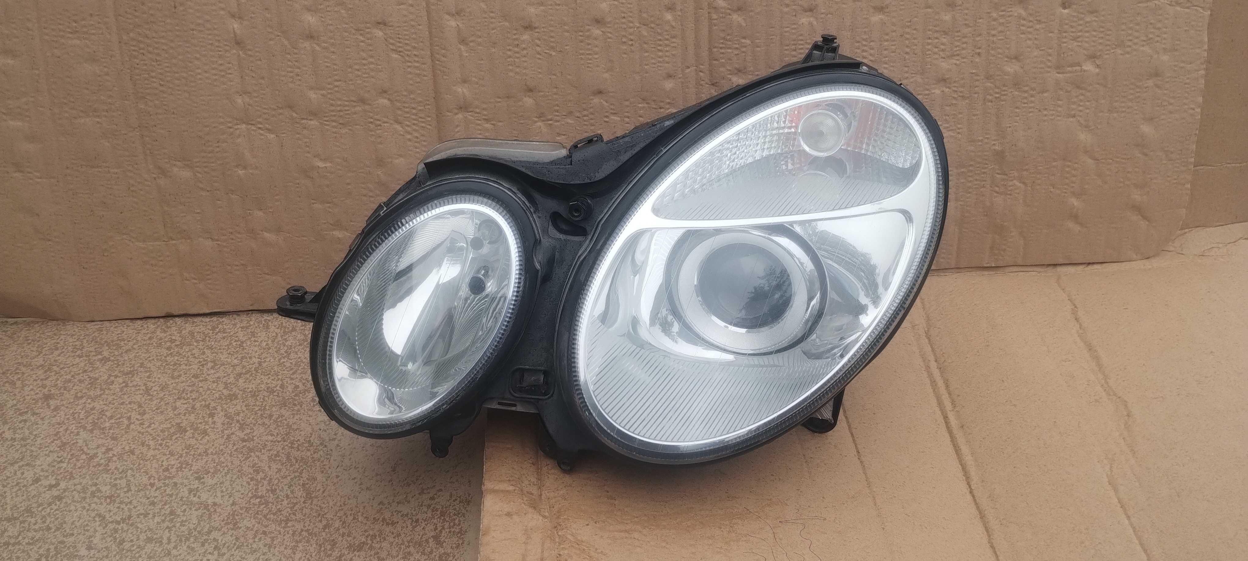 Lampa Przód Bi Xenon Skrętny Mercedes W211 E-Klasa 02-06r Europa Kompl