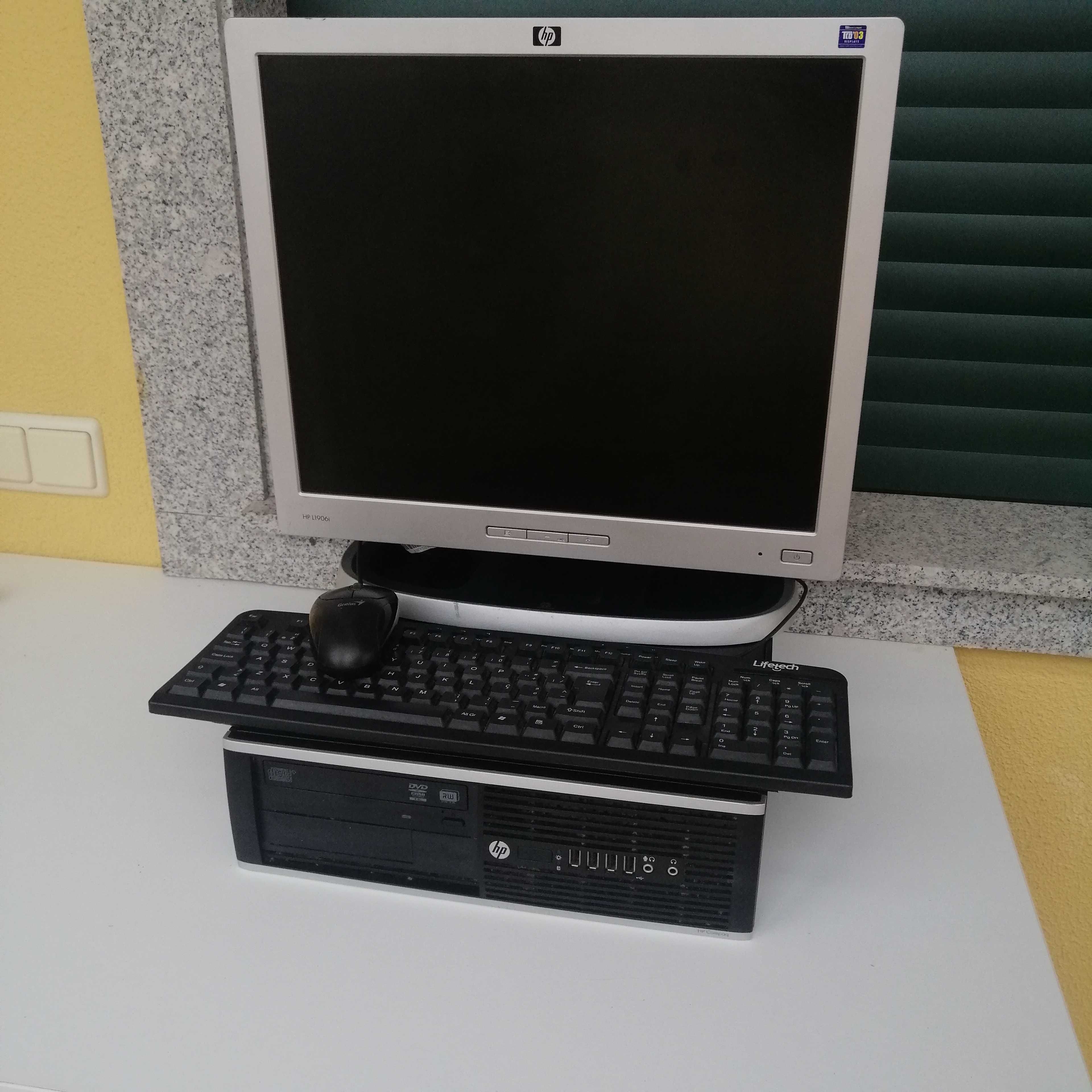 DeskTop HP 6200 Pro com Monitor 19"