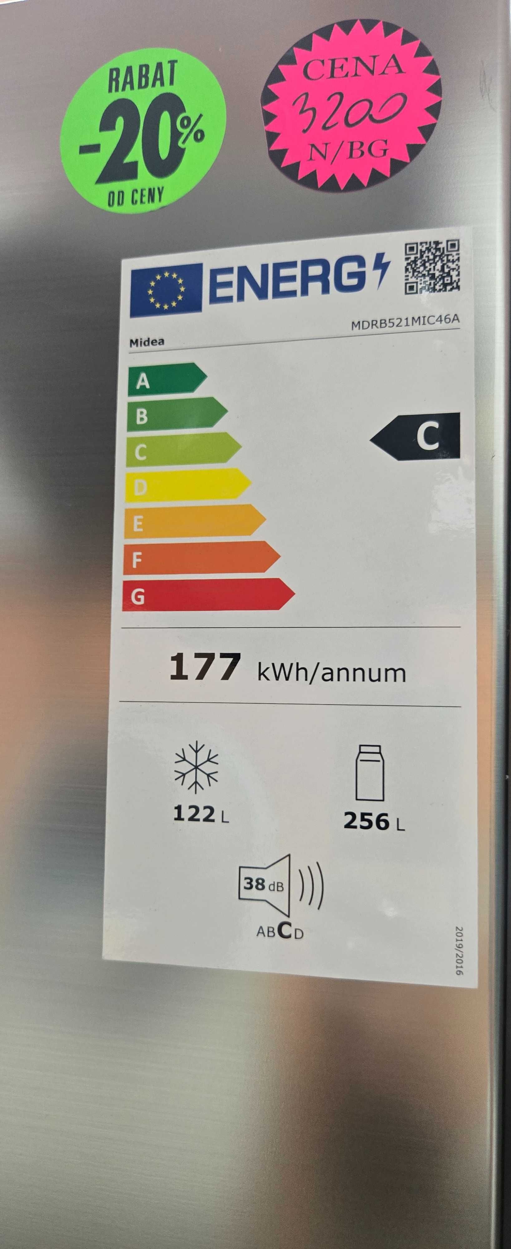 JANKI, ul. Wspólna 6 Lodówka Midea 200cm No Frost