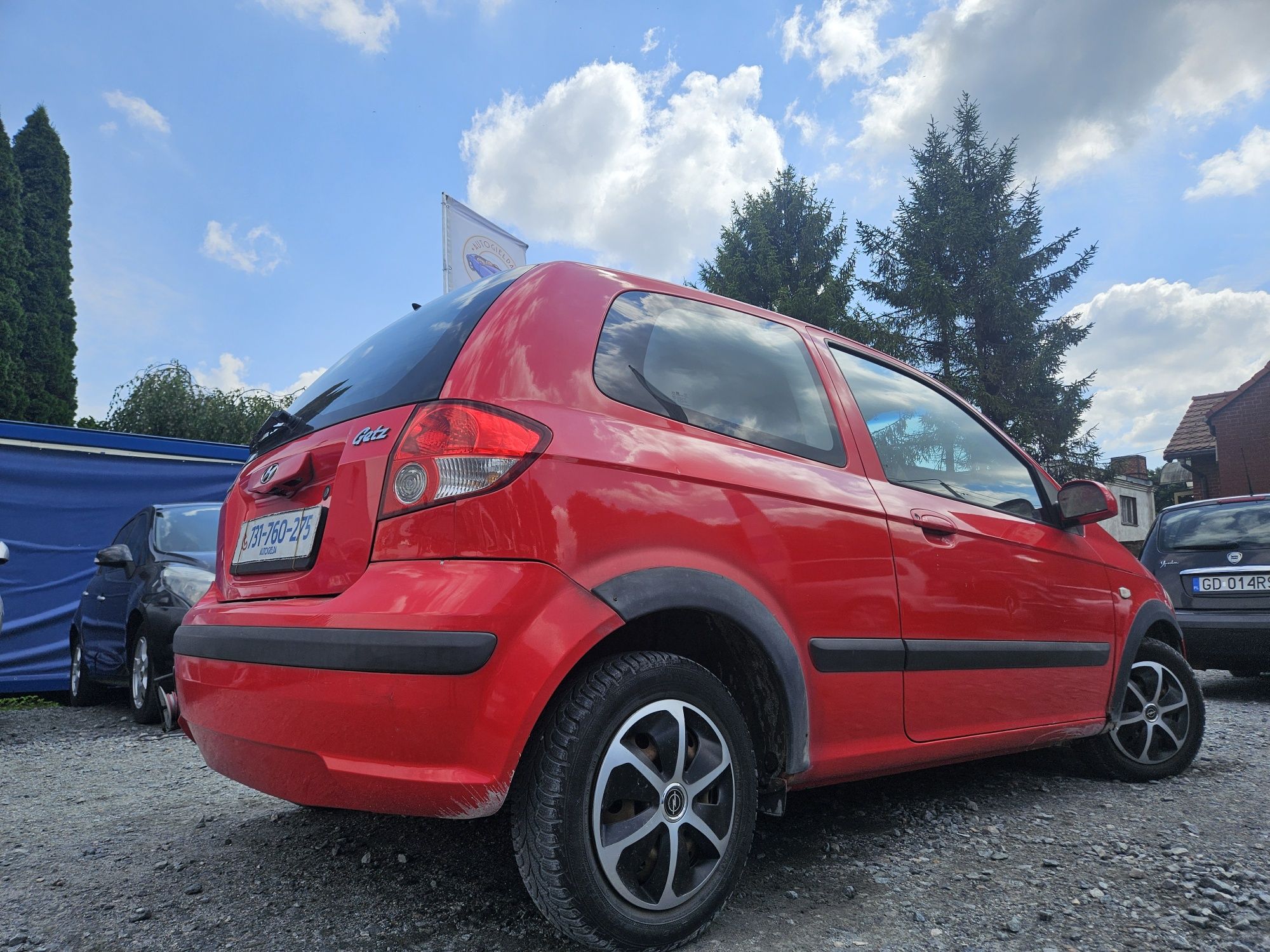 Hyundai Getz//1.1 Benzyna//2005//Klimatyzacja//Miejski//Okazja/Zamiana