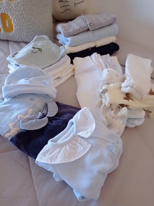 Conjunto várias peças bebe
