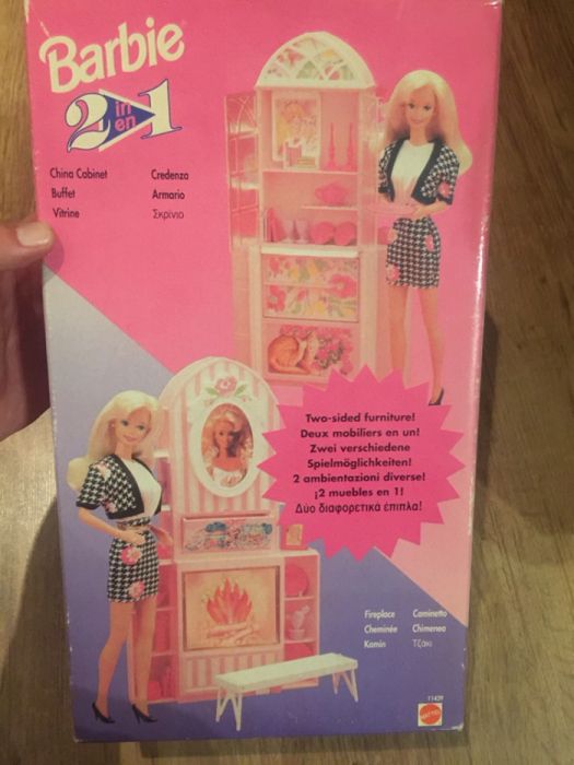 Barbie China Cabinet 1994