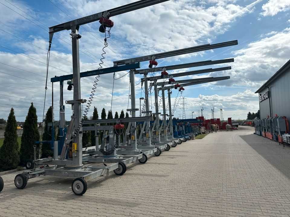 Dźwig Steinweg Bocker MK-300/5 Minikran żuraw wciągarka silki bloczków