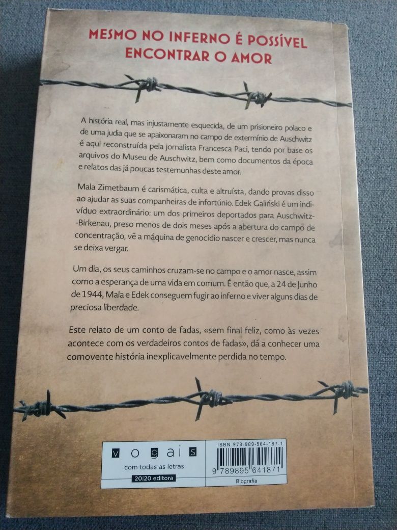 Encontrar o amor em Auschwitz  - Francesca Paci