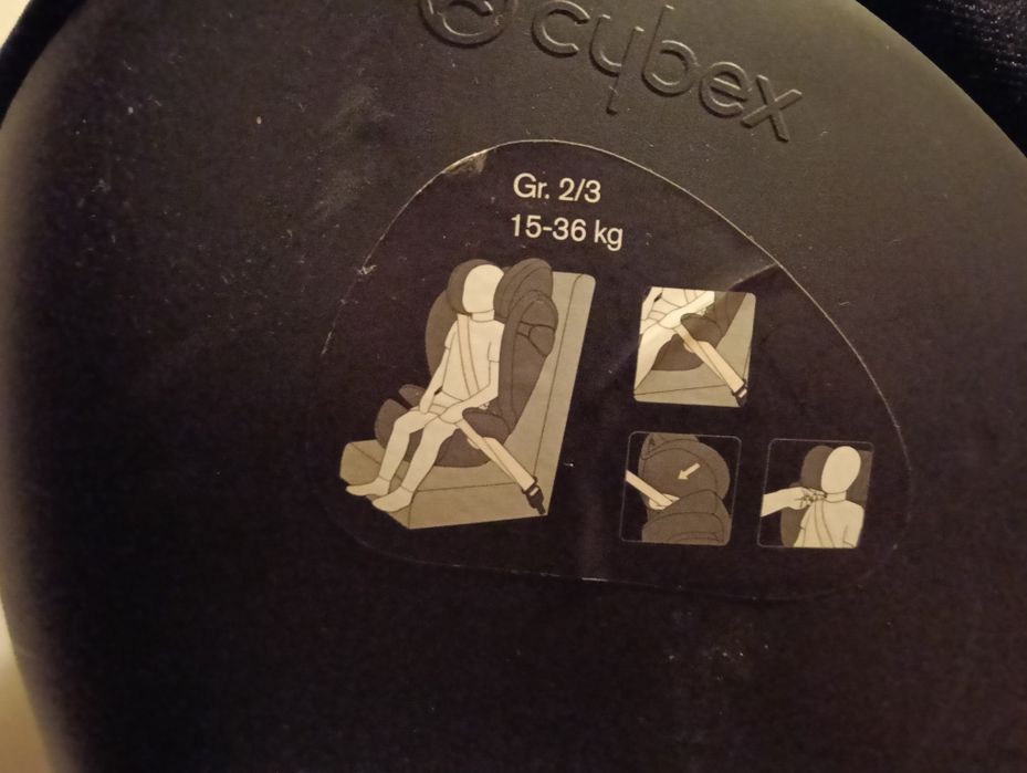 Cadeira grupos 2 e 3 Cybex Solution M fix