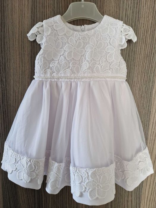 Komplet sukienka r. 68/74 + bolerko r. 68, stan idealny