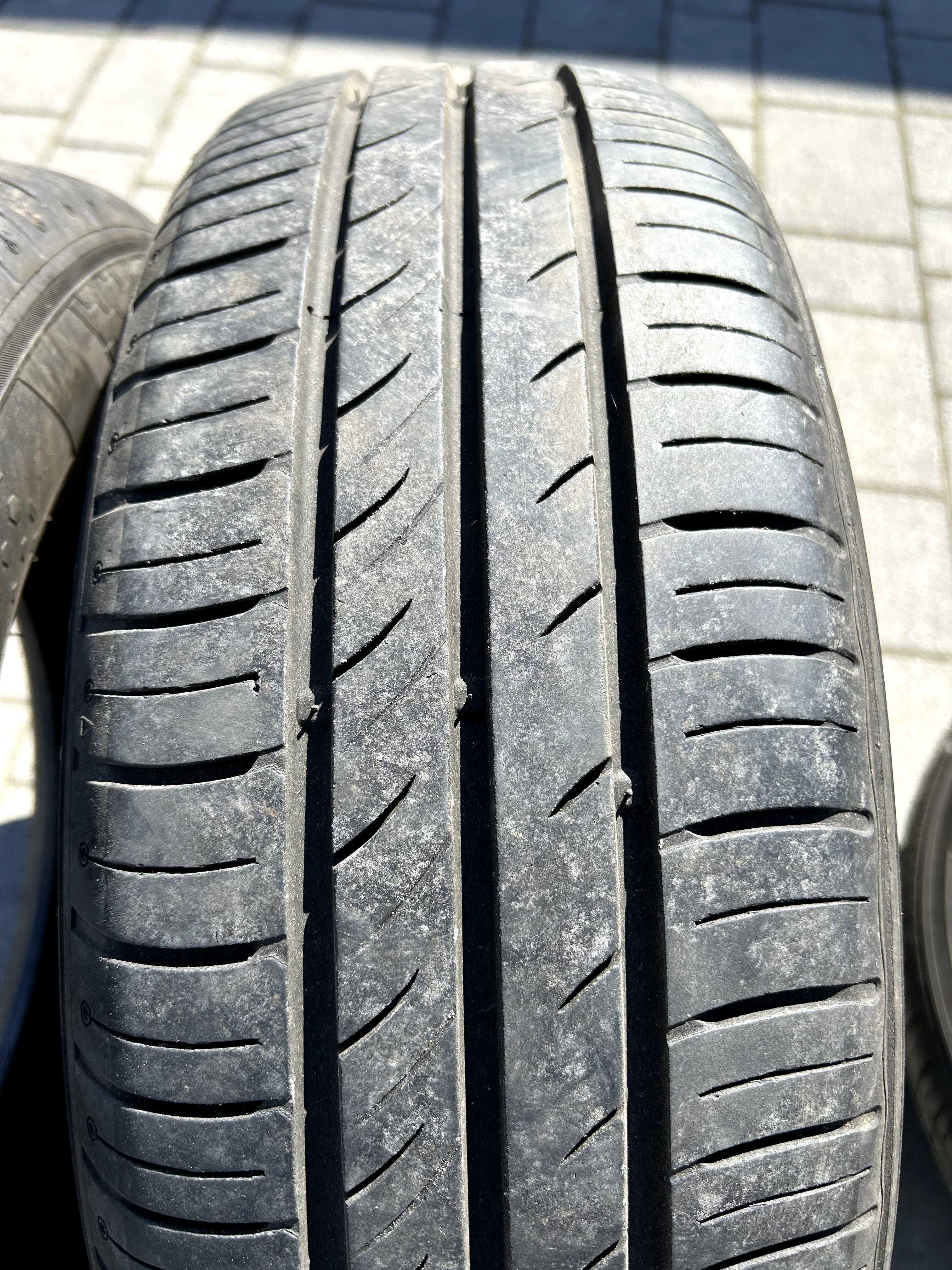 4 opony letnie 185/60/r15 2020r i 2022r, 6,8 mm