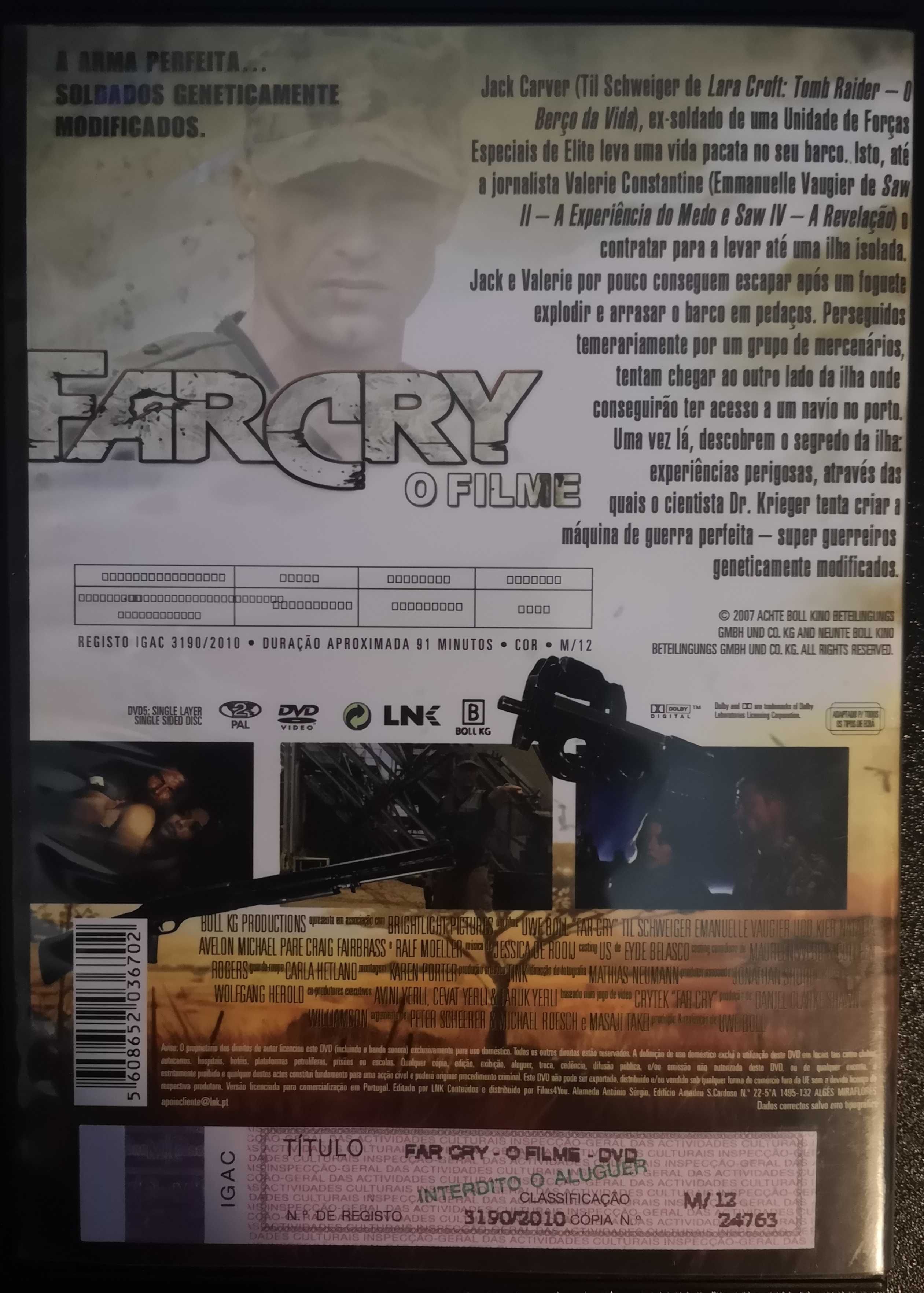 DVD "Far Cry - O Filme"