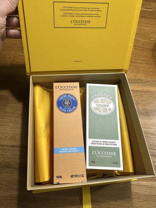 L’Occitane krem + olejek