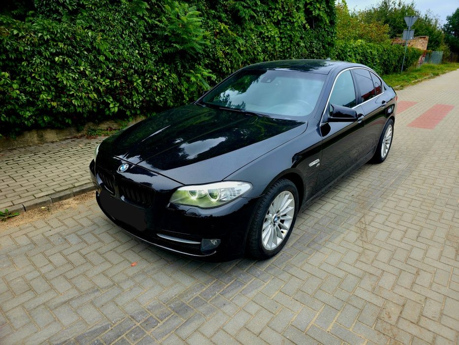 BMW 520d F10 Sedan Automat Czarna Serwis