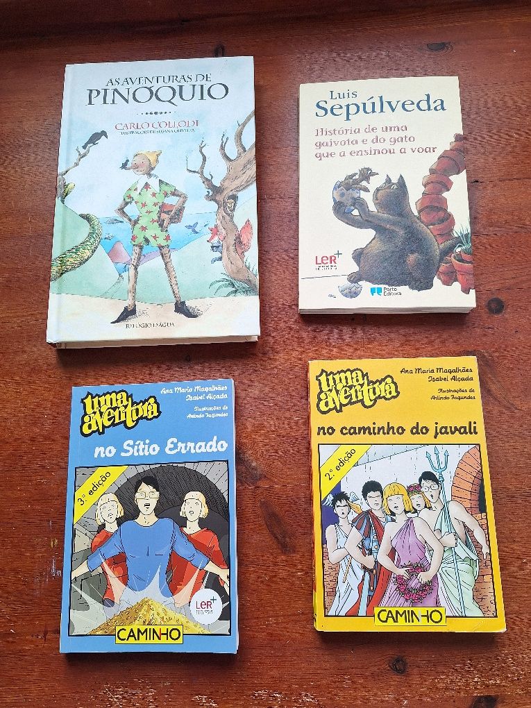 Vários livros infantil/juvenil