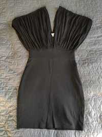 Sukienka mini mała czarna ZARA M