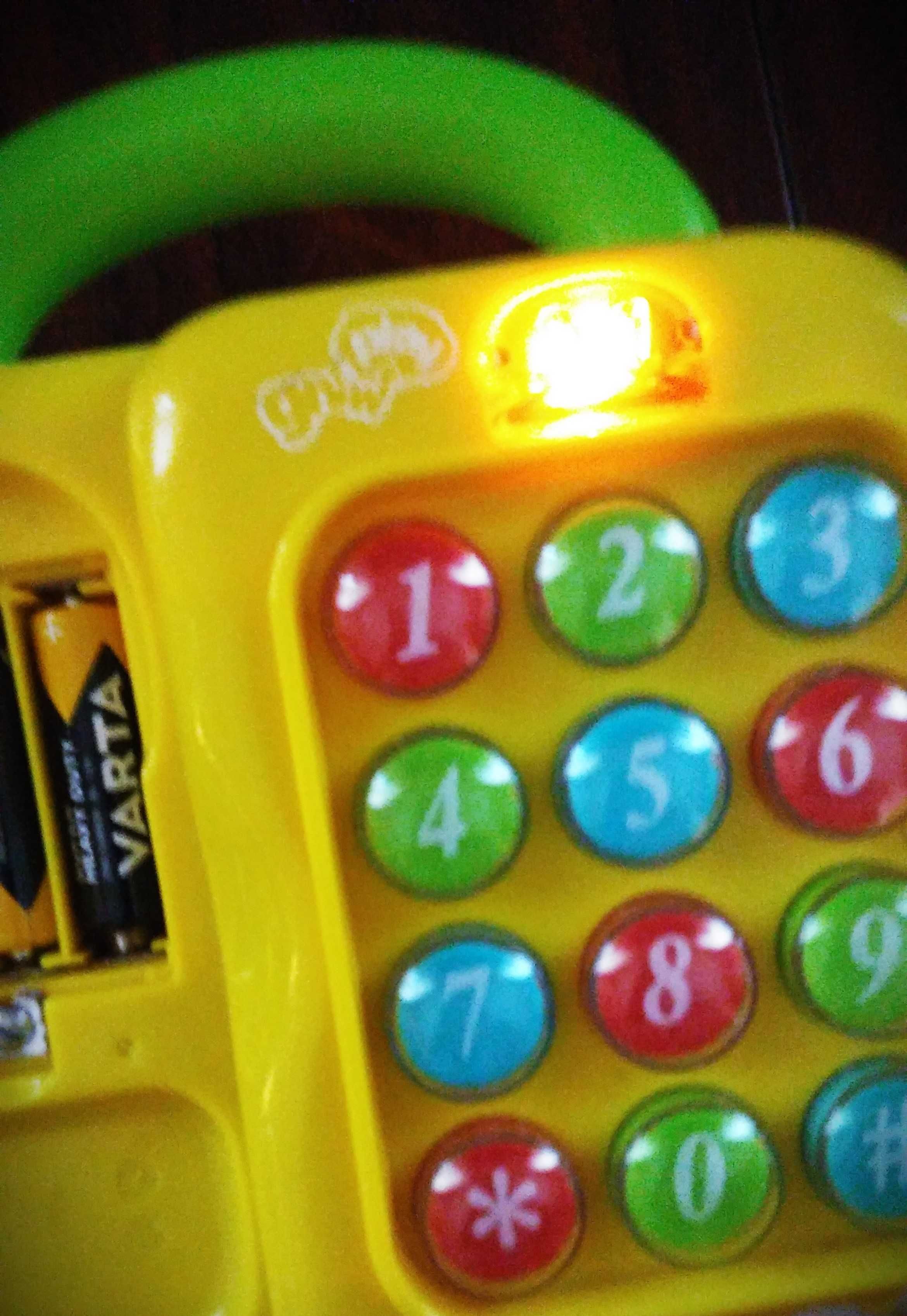 Samochodziki Wader, zabawka telefon...