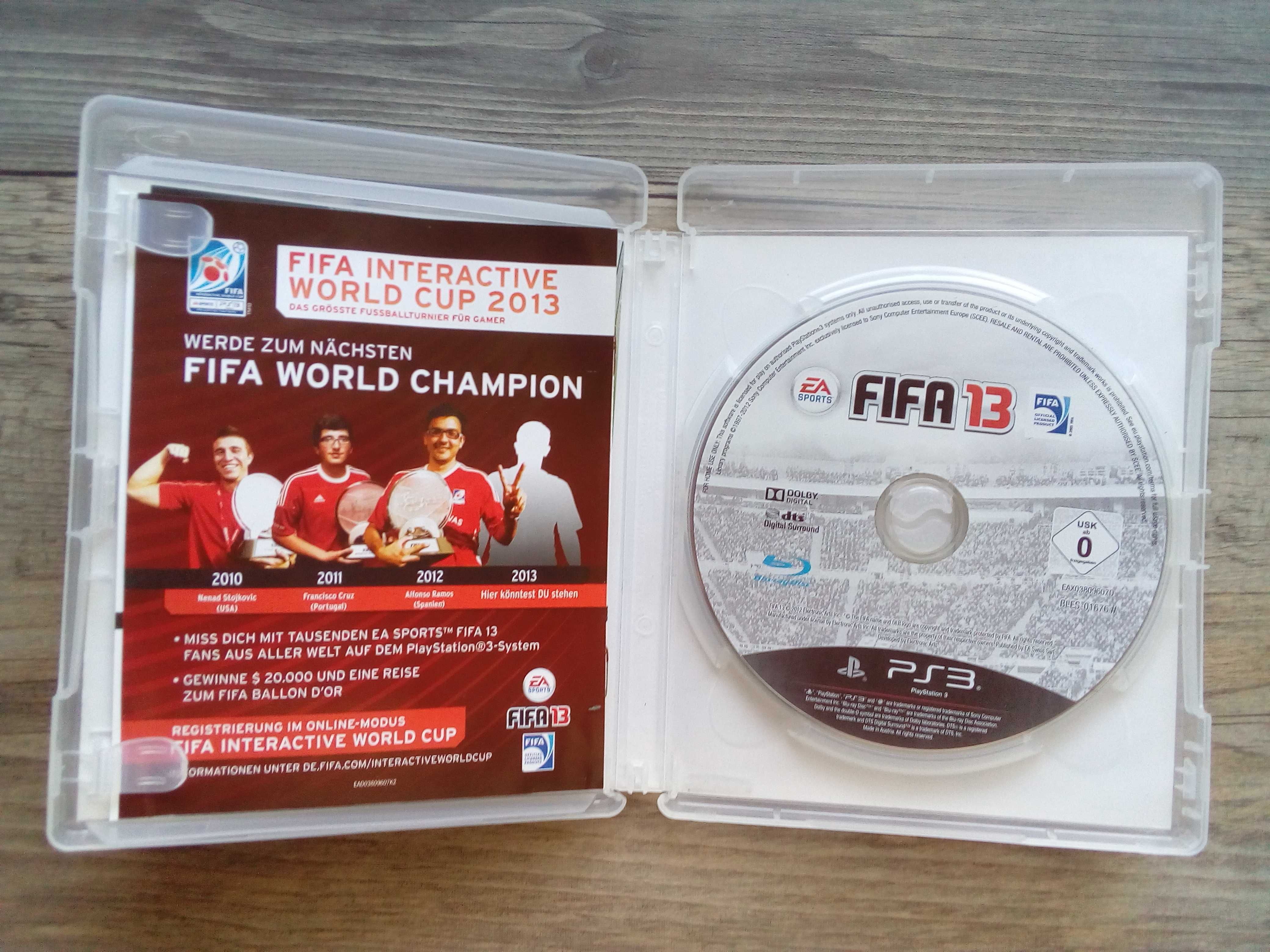 gra gry fifa 11 i fifa 13 ps3