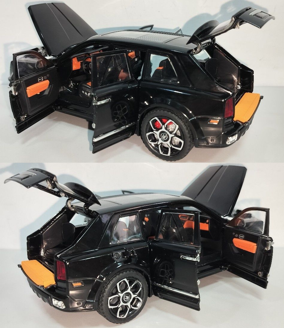Rolls-Royce CULLINAN модель 1:24 CHE ZHI Метал Звук Свет