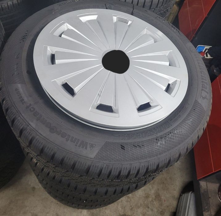 Koła zimowe Passat B8.Arteon  205.60.16 opony Continental 8mm ET 35