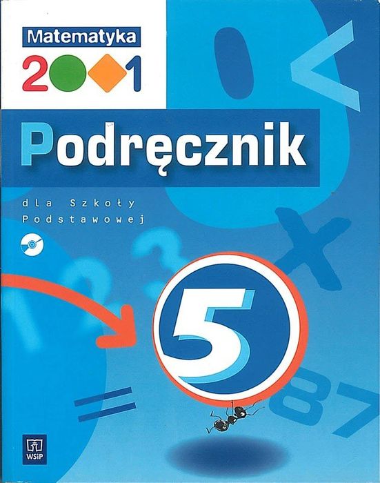 Matematyka 2001 - 5. Podręcznik, Bazyluk Anna, Chodnicki Jerzy
