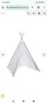 Tenda Tipi Cinza 160x120cm