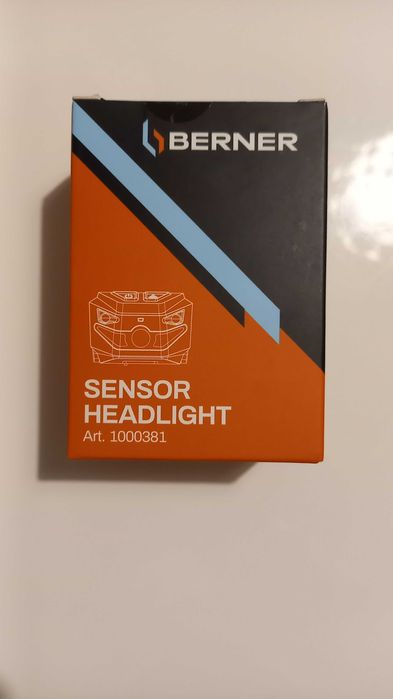 Lampa czołowa Sensor USB-C 250lm Berner