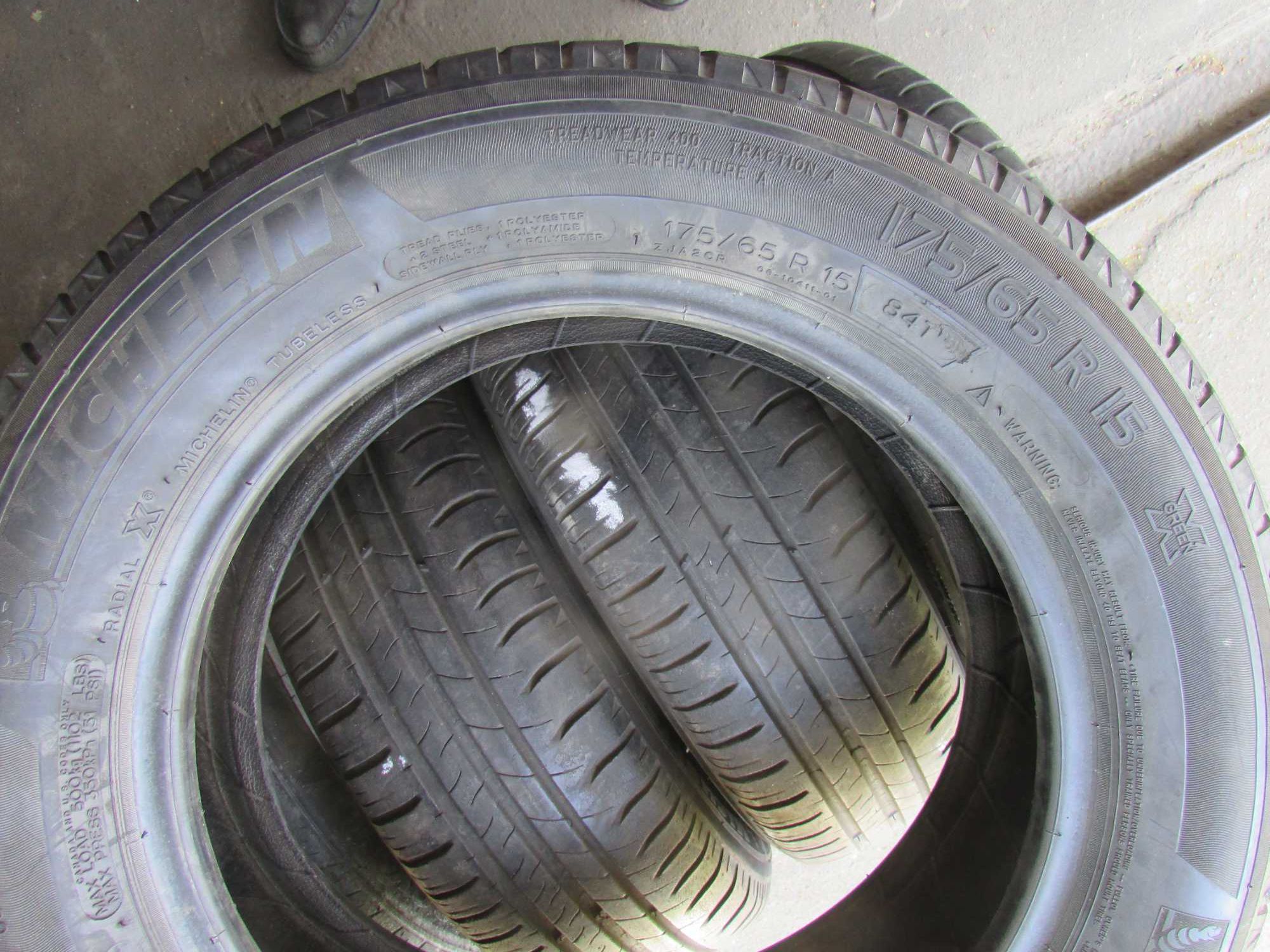 175/65/R15 комплект літніх шин Michelin