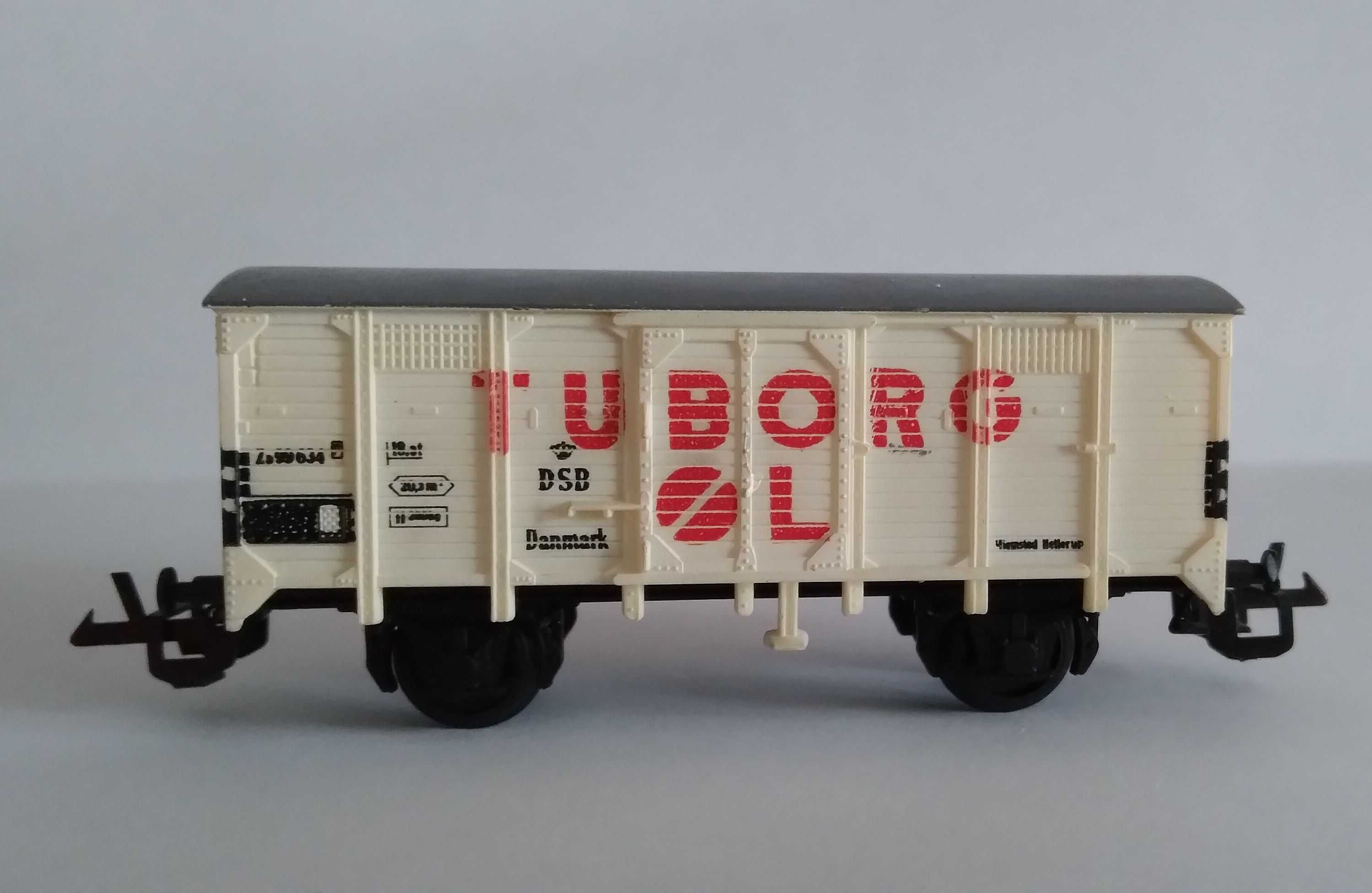 Вагон TUBORG OL. BTTB (НДР). Масштаб 1:120, TT, для колії 12мм.