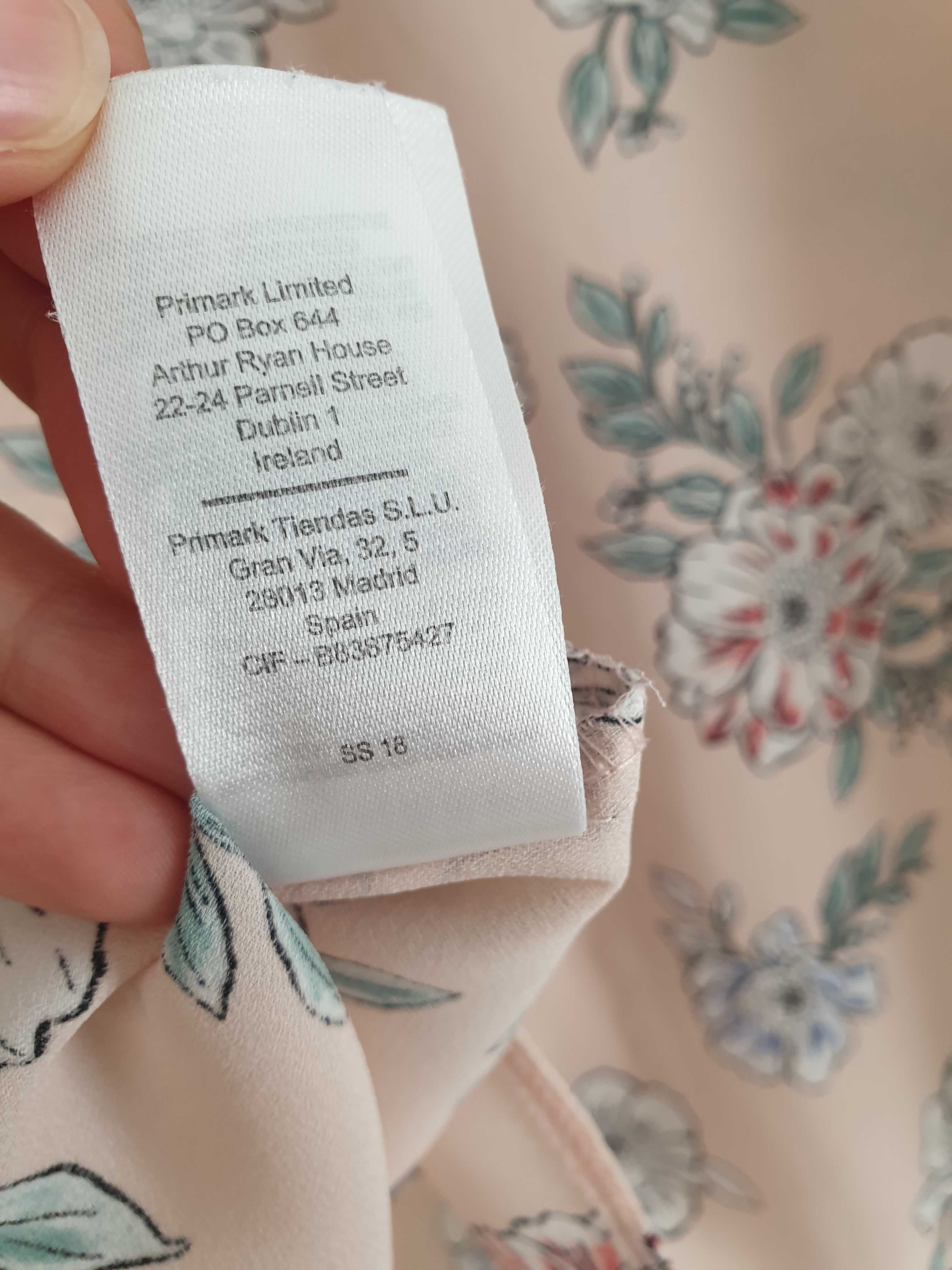 Bluzka koszula Primark w kwiaty, rozmiar 36, NOWA