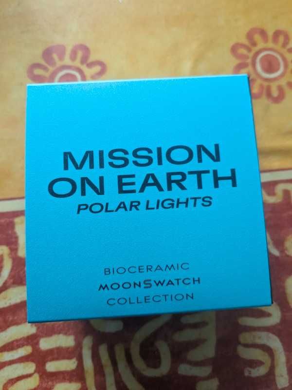 Omega x Swatch SO33L103 Polar Lights Autentyczność Gwarantowana