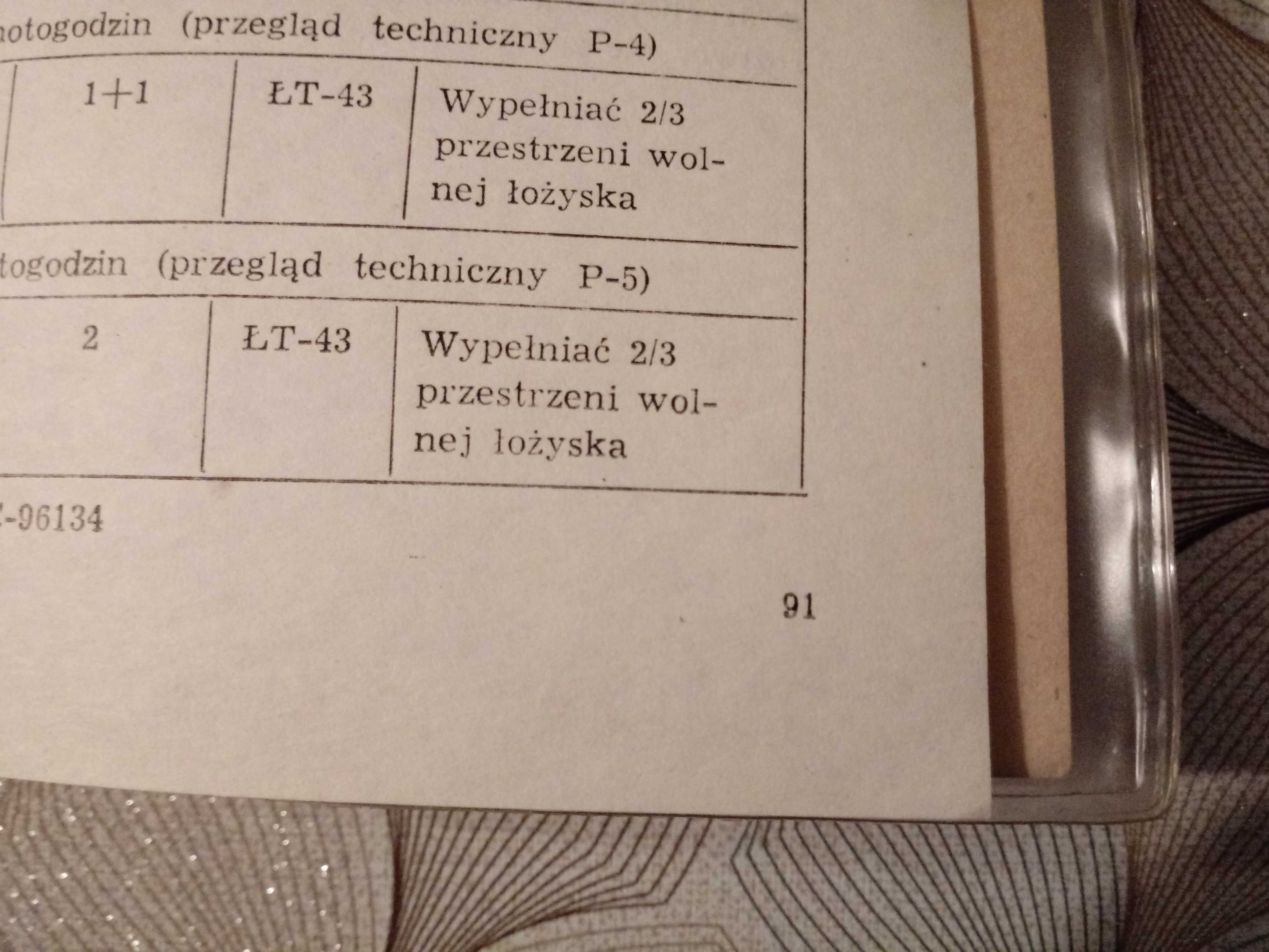 Książka instrukcja obsługi URSUS C-330 PRL PRL