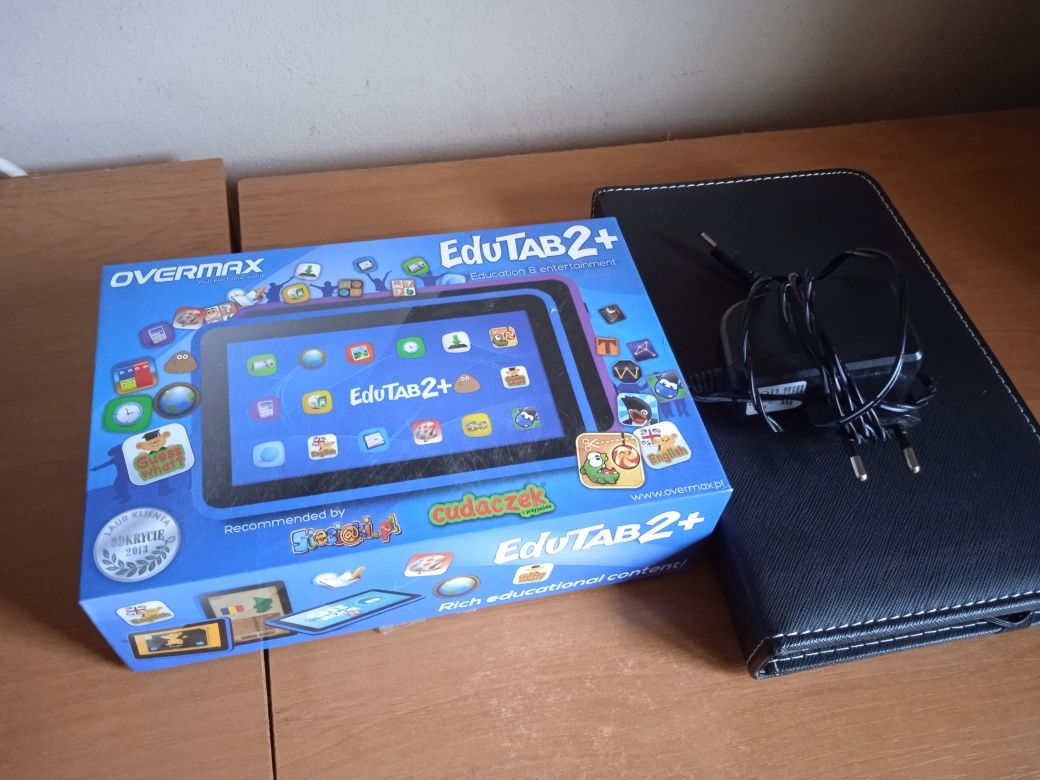 Tablet Edukacyjny Dziecięcy EduTab 2+ dla dziecka