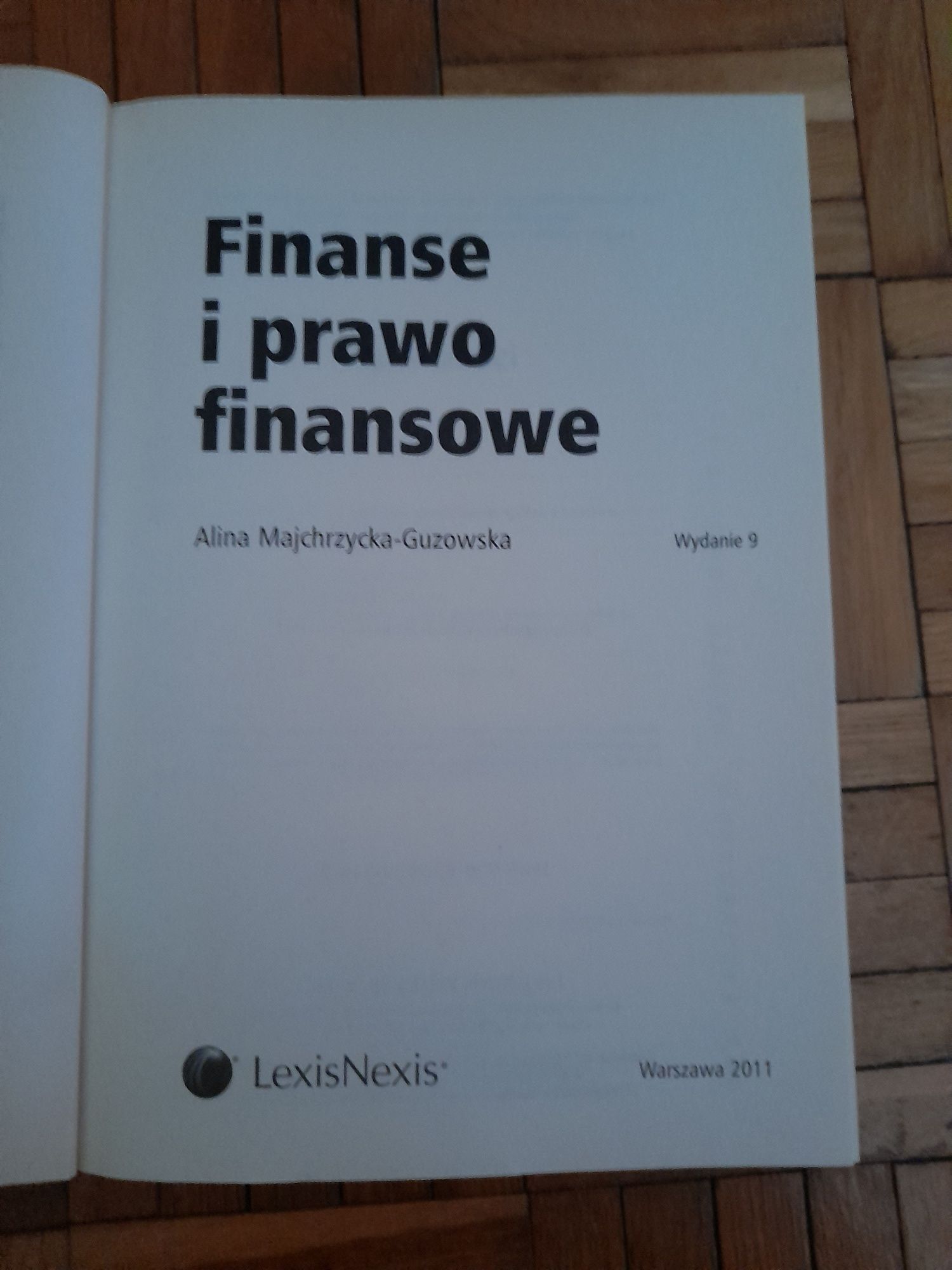 Finanse i prawo finansowe - Majchrzycka - podręcznik