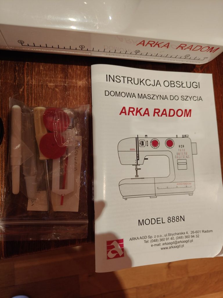 Maszyna do szycia Arka Radom 888N