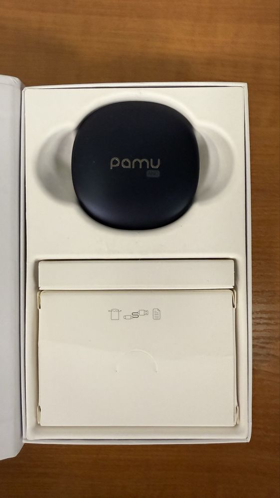 Słuchawki PaMu Quiet Mini – Bezprzewodowe, ANC, Stan BDB
