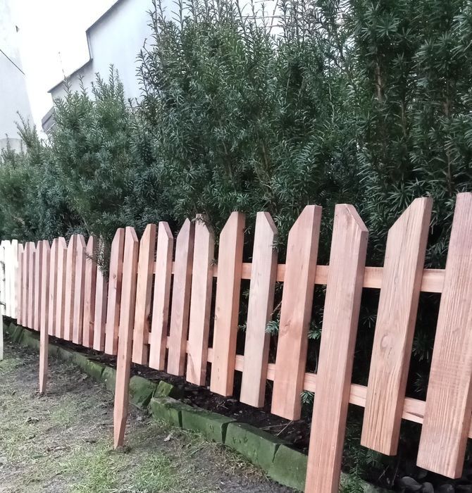 Płotek drewniany