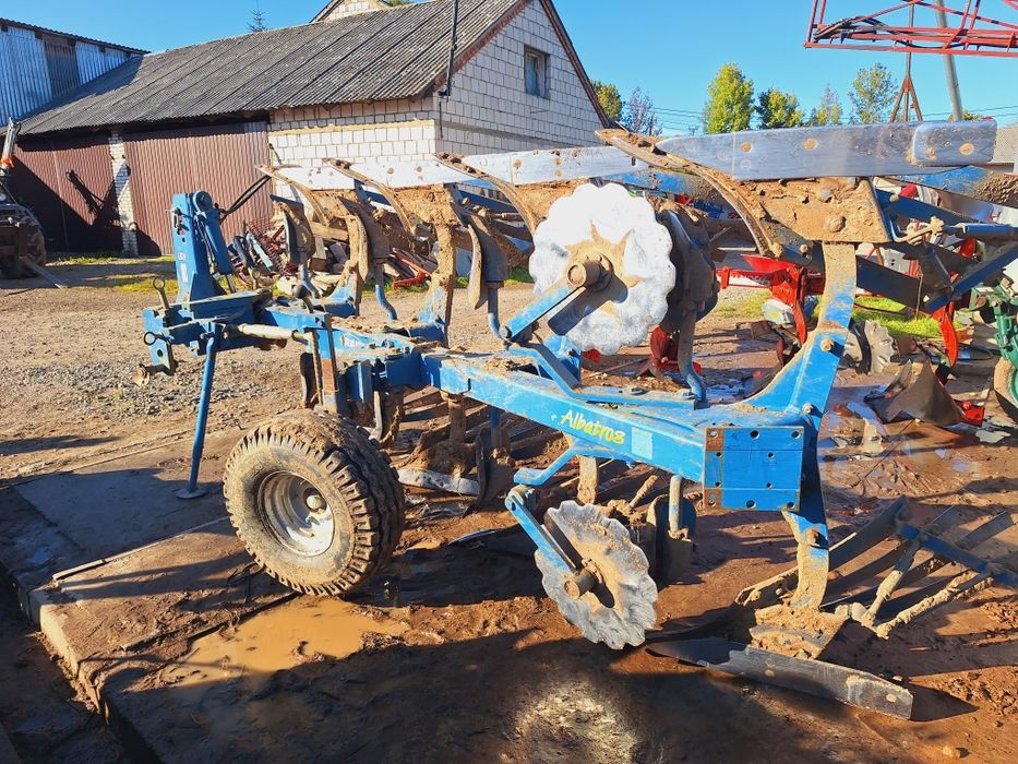 Pług 4 skibowy obrotowy ażurowy Rabe Albatros  4x50 kroje nie lemken