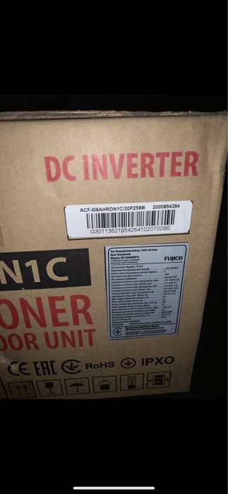 Кондиціонер Fujico ACF-I09AHRDNIC кондиционер