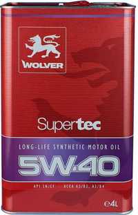 Wolver Supertec 5w-40 синтетическое моторное масло 4/5 л