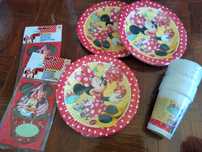 Conjunto novo festa de aniversário da Minnie