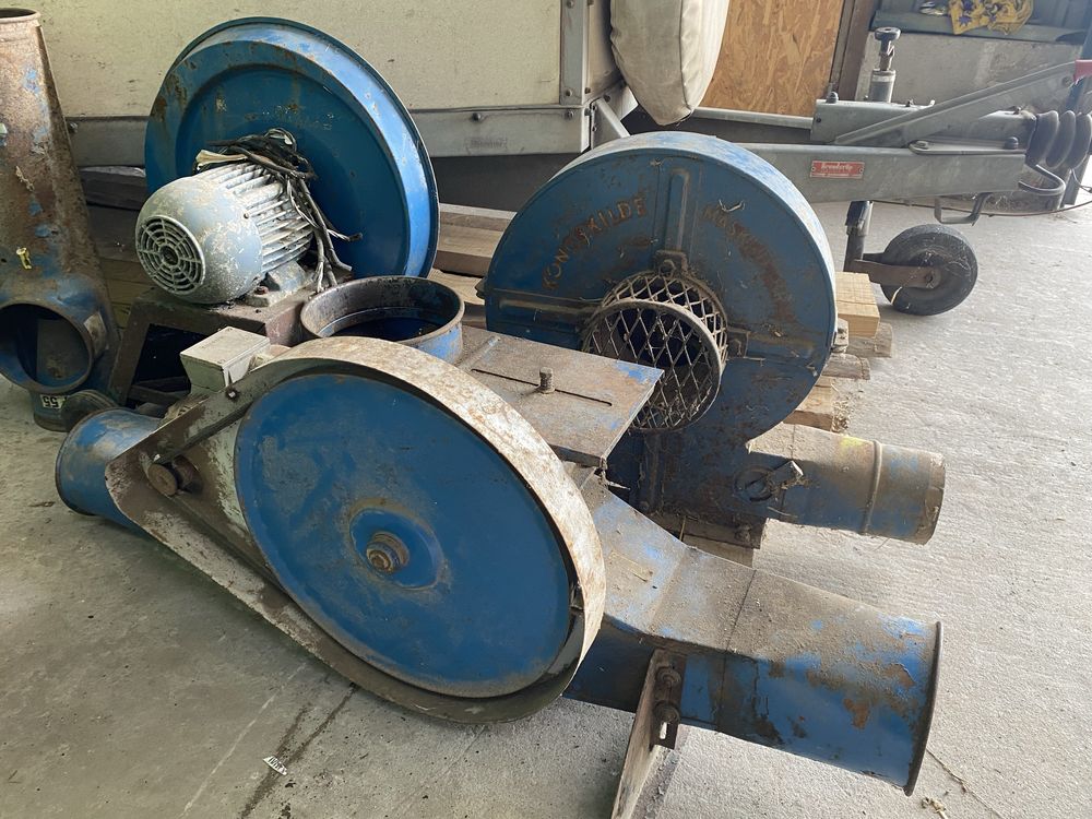 Dmuchawa Kongskilde TRL75 , 20 , cyklon kf12 wentylator