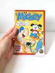 Livro BD Antiga Disney Anos 80 Revista Quinzenal Mickey Volume 68