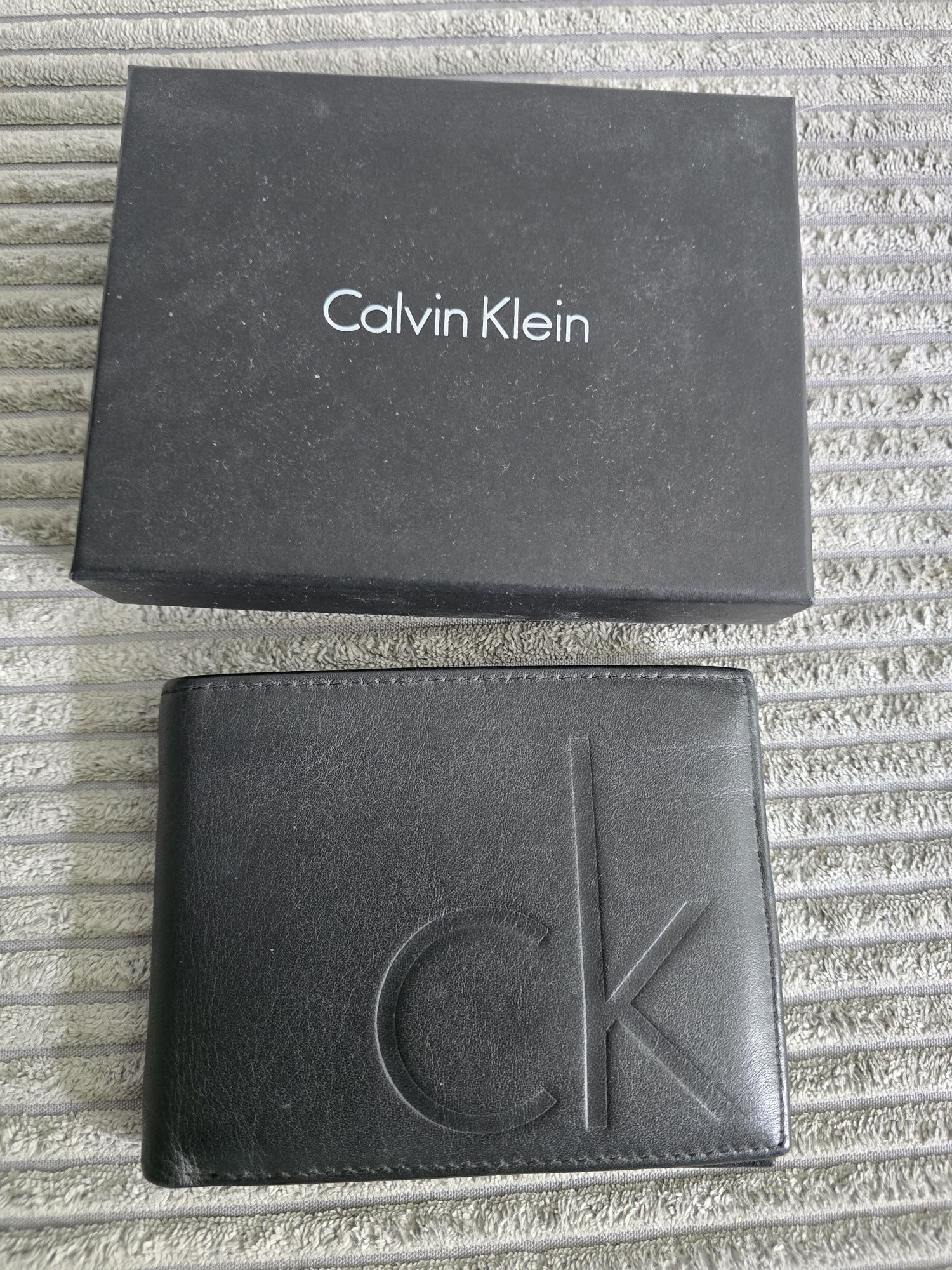 Portfel Calvin Klein skóra jak nowy oryginał