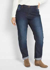 B.P.C ciemne jeansy damskie r.48