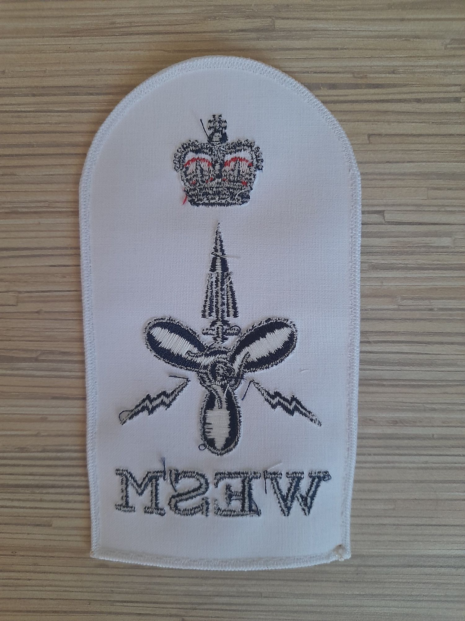 Naszywka brytyjska Royal Navy.