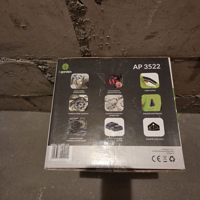 Pilarka akumulatorowa 2x20V 4garden AP3522